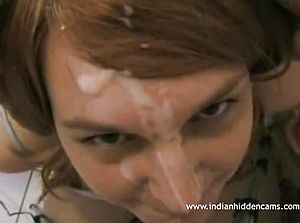 British Indian College Honey Deep throating Meatpipe Taking Cum Facial