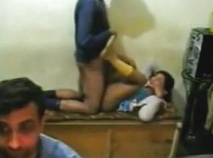 Faryaad, the building owners pal and cameraman, pounds an unknown callgirl <em>missionary</em>.
