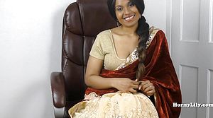 HornySouth Indian sista in law roleplay in Tamil with marionettes