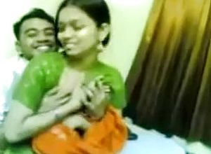 Attempting to seduce my lovable Indian gf for orgy on web camera