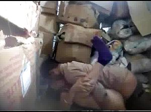 Manager penetrating nepali employee in store apartment